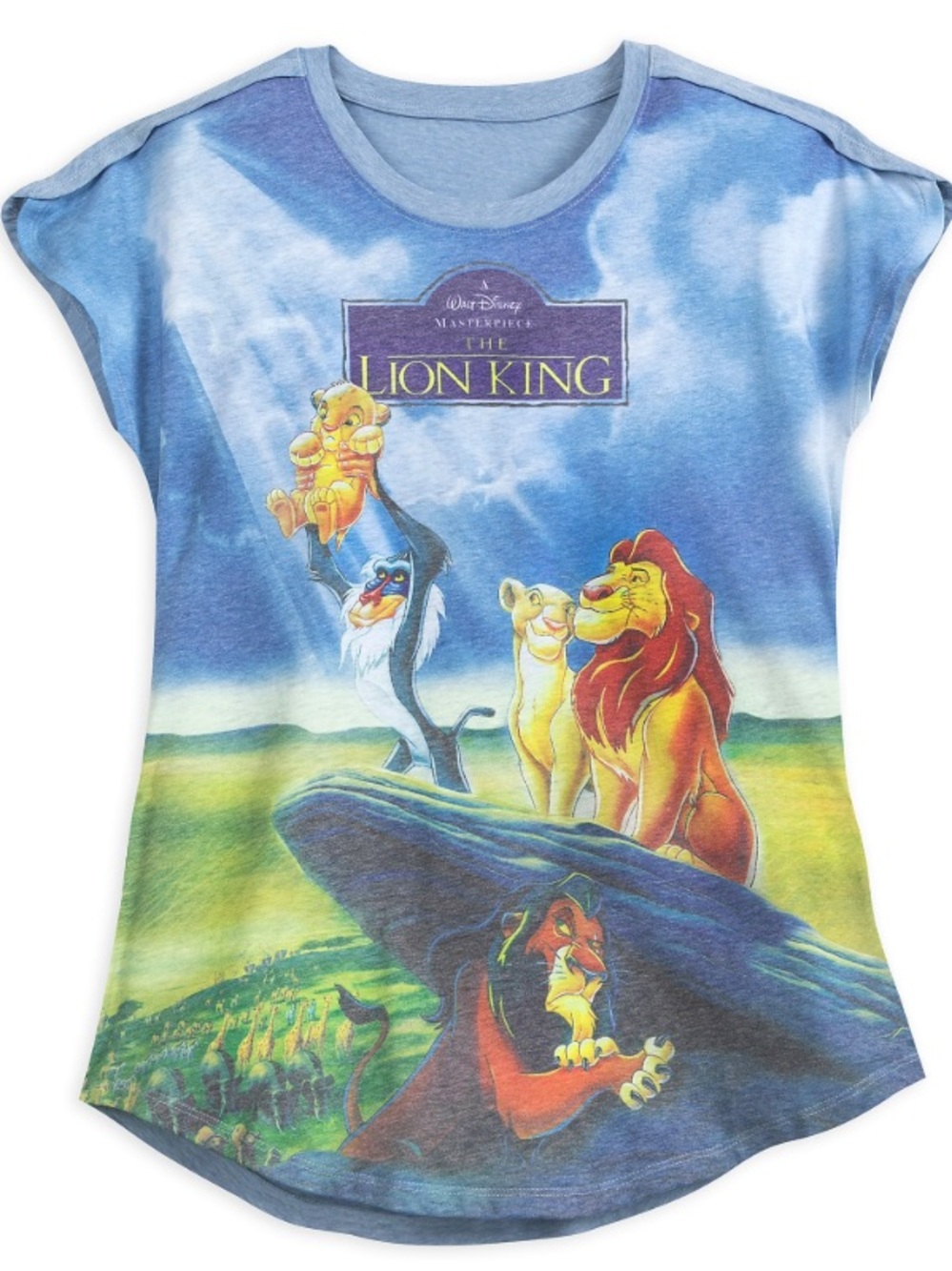 Disney The Lion King VHS Cover T-Shirt for Women size 3X